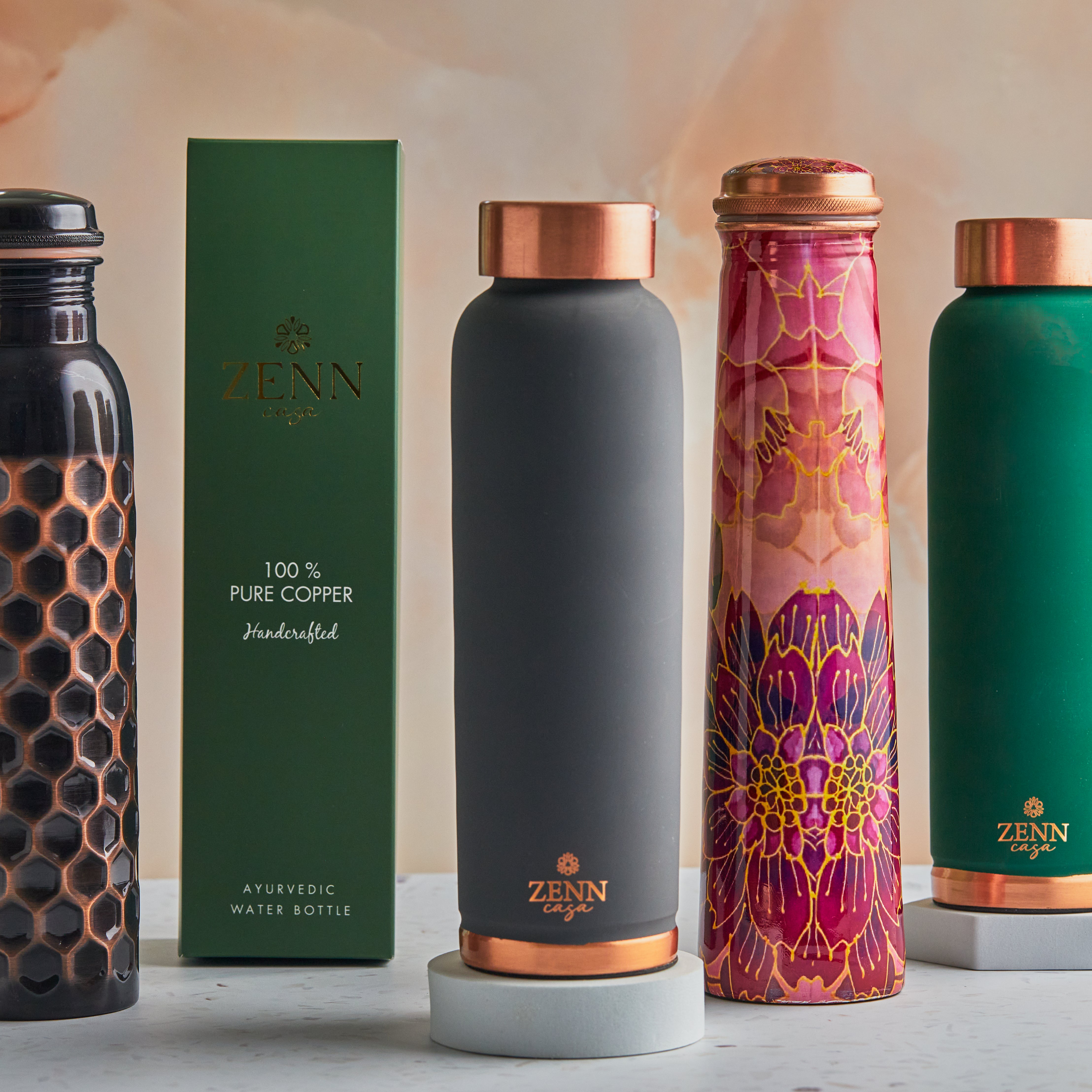 【新品】ネルデザイン　Solid copper bottle & cup Solid copper cup/bottle – LOG