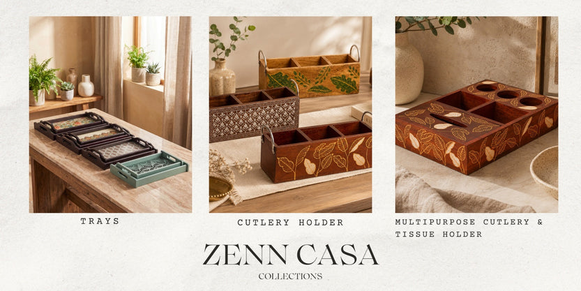 10 Elegant Serving Trays & Cutlery Holders for a Beautifully Organized Home
