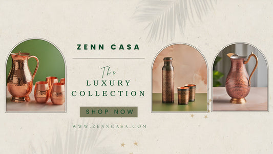 Are Copper Bottle and Glass Sets the New Luxury Drinkware for Modern Majlis Tables?