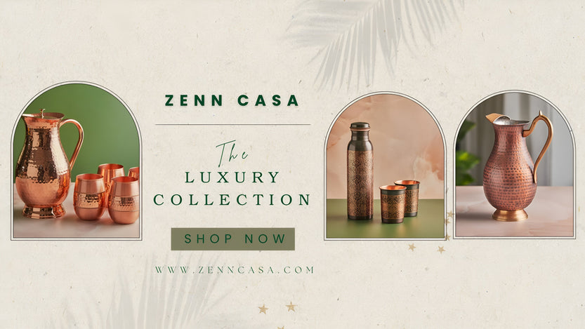 Are Copper Bottle and Glass Sets the New Luxury Drinkware for Modern Majlis Tables?