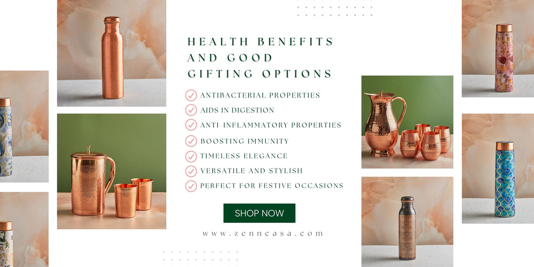 Copper Jugs, Sets, and Bottles That Make Perfect Gifts