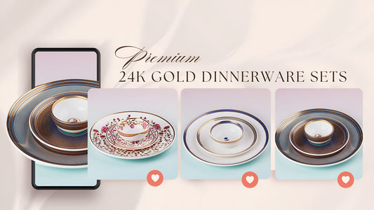 What Makes a 24K Gold Dinner Set Worth the Investment