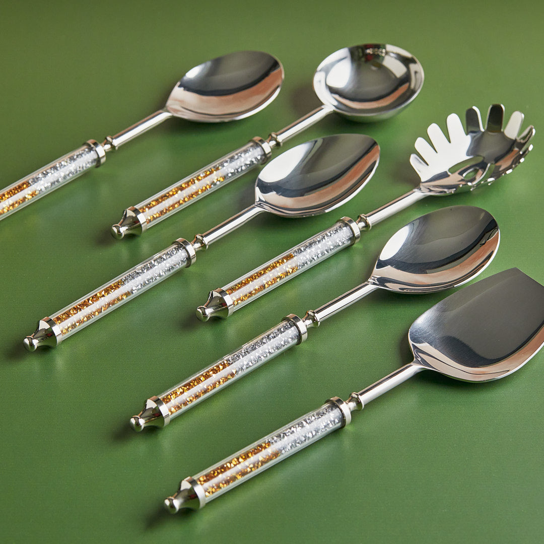 Crystal Feast | Premium 6-Piece Serving Set