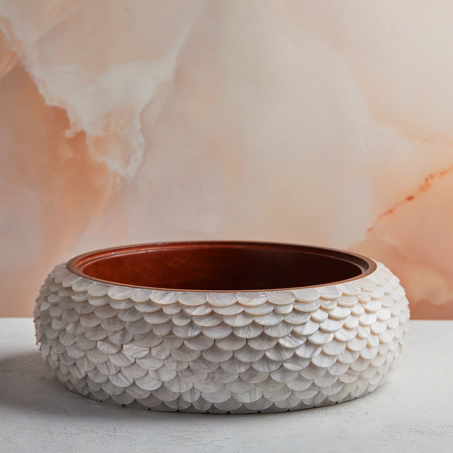 Regal Mother of Pearl Inspired Casserole – 3.5L Handcrafted Luxury |  With Stainless Steel Core