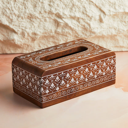 Silver Heritage Tissue Holder