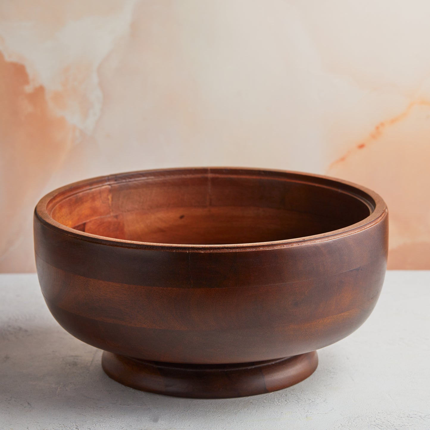 Wood Pedestal Casserole – 4.5L | Handcrafted Insulated Masterpiece