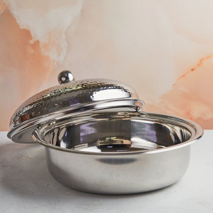 Wood Pedestal Casserole – 4.5L | Handcrafted Insulated Masterpiece