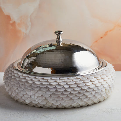 Regal Mother of Pearl Inspired Casserole – 4.5L | Handcrafted Insulated Luxury