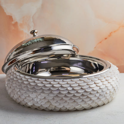 Regal Mother of Pearl Inspired Casserole – 4.5L | Handcrafted Insulated Luxury