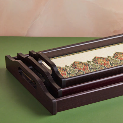 Set of 3 | Heritage Artisan Tray