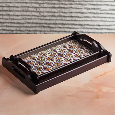 Set of 2 | Heritage Mosaic Elegance Tray