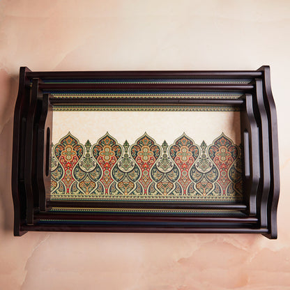Set of 3 | Heritage Artisan Tray