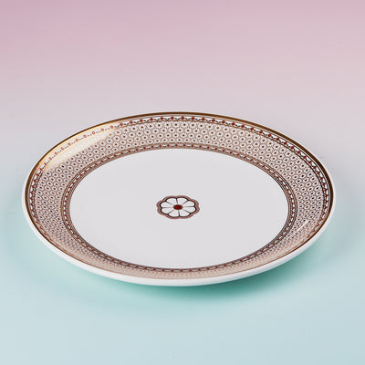 Crimson Royal 24K Gold Dinner Set | 12 Piece Set