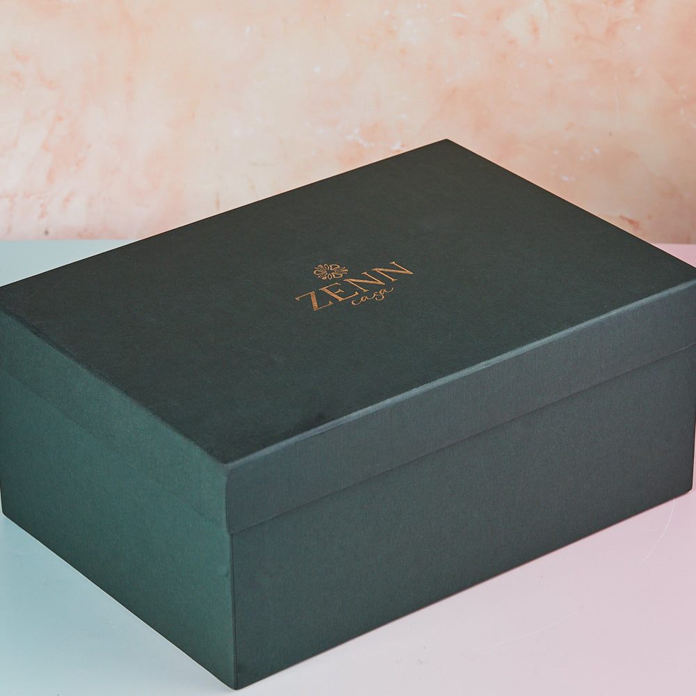 Royal Garden 24K Gold Tall Glasses 375ml | Set of 4