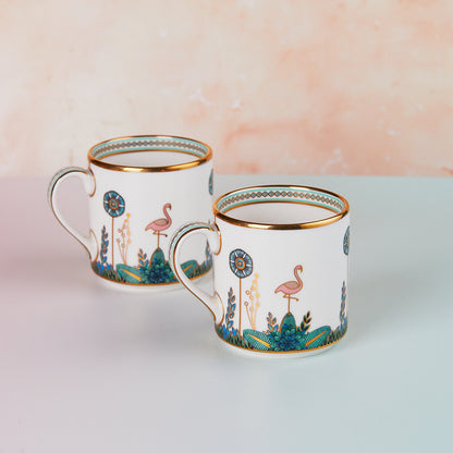 Heirloom Aura 24K Gold | Coffee or Tea Cups | Set of 2