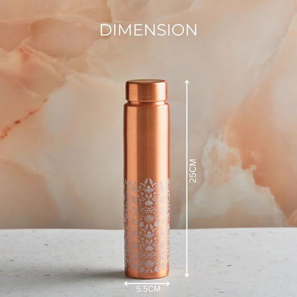 White Whisper Pure Copper Wellness Bottle – 650 ML