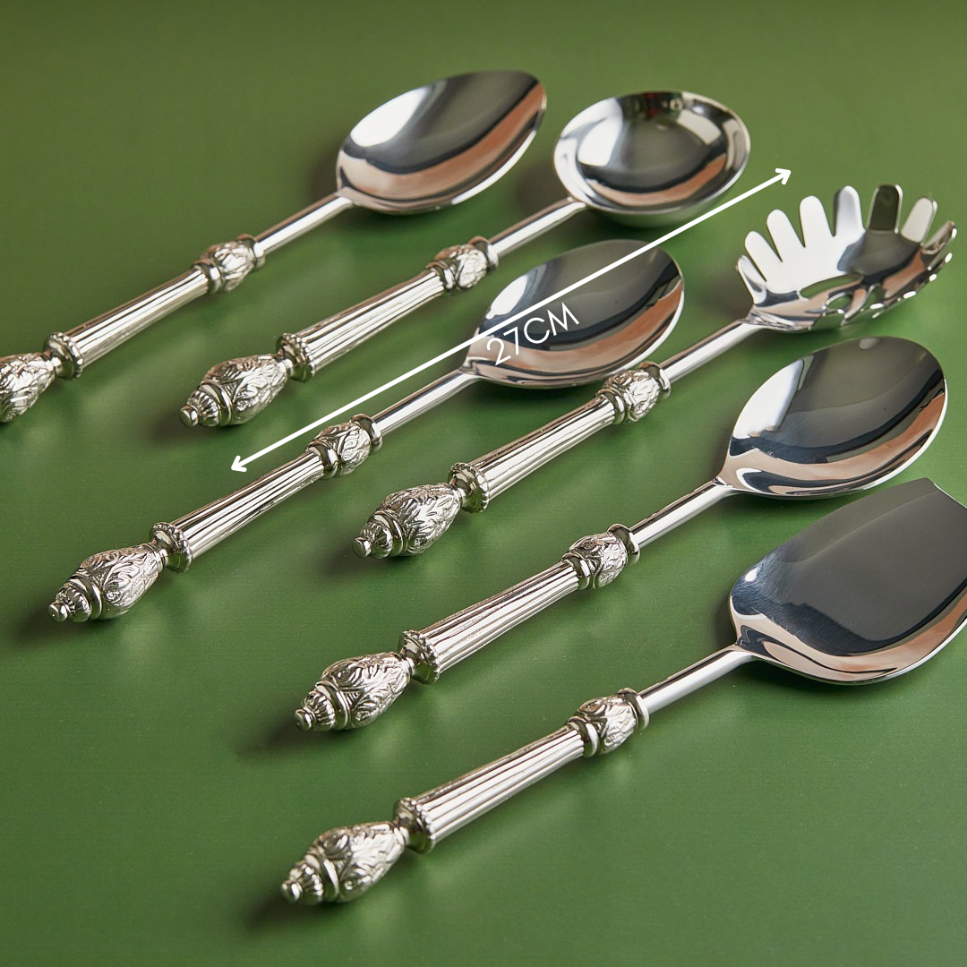 Moonlit Grace – Premium 6-Piece Handcrafted Serving Set