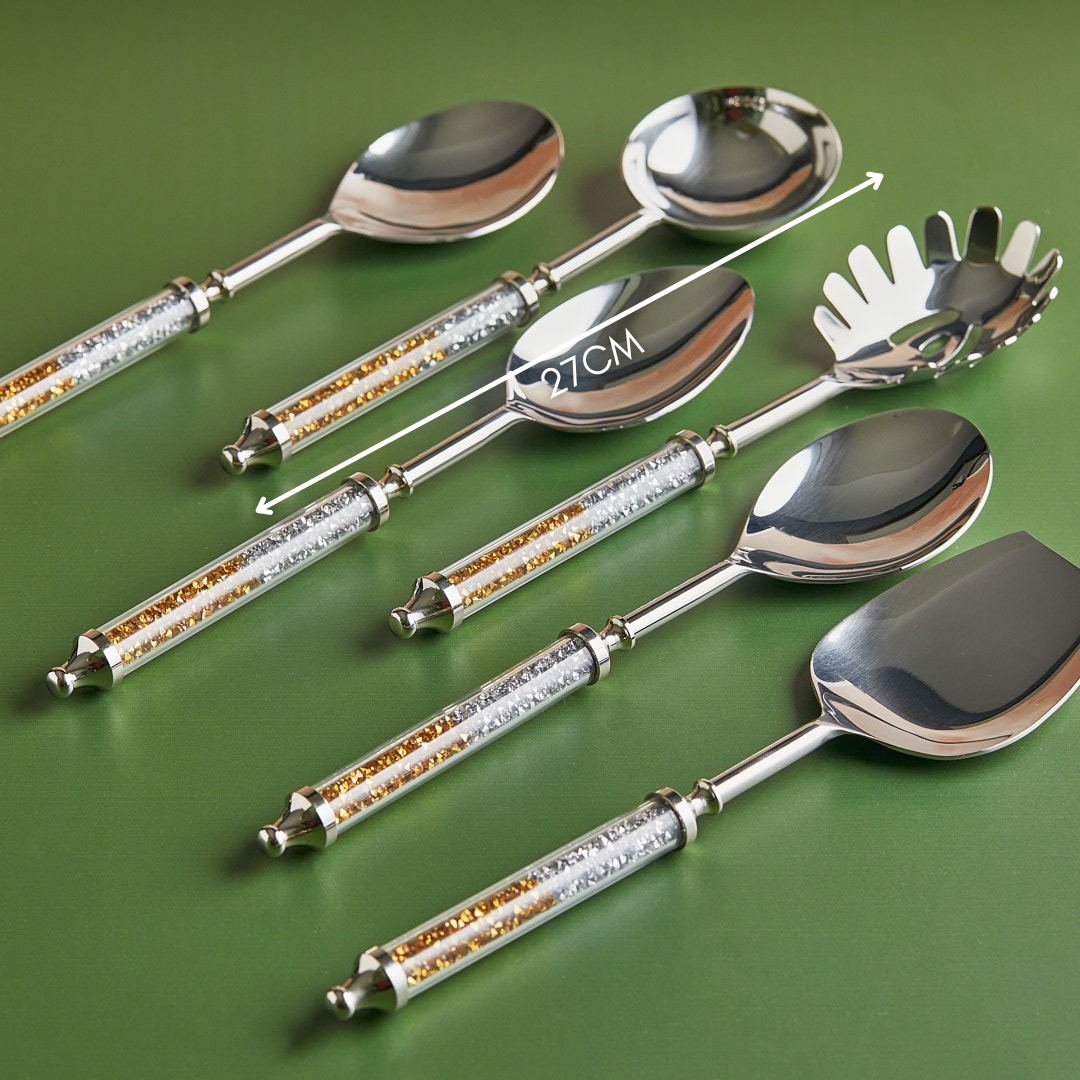 Crystal Feast | Premium 6-Piece Serving Set