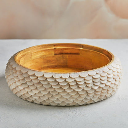 Handcrafted Premium Mother of Pearl 4.5L | with Insulated Stainless Steel Casserole