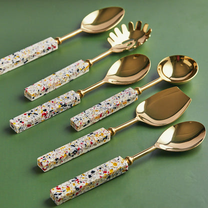 Blossom Feast | 6-Piece Spring-Themed Serving Set