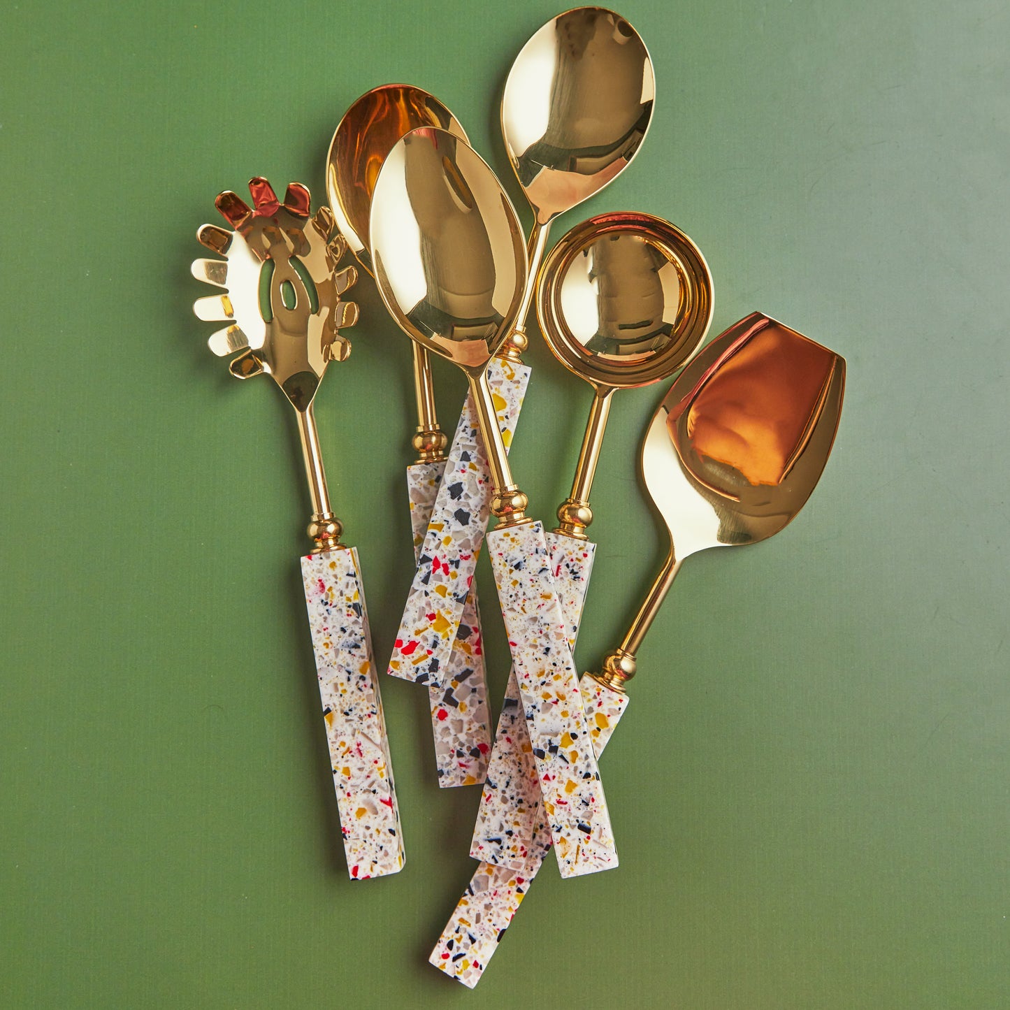 Blossom Feast | 6-Piece Spring-Themed Serving Set