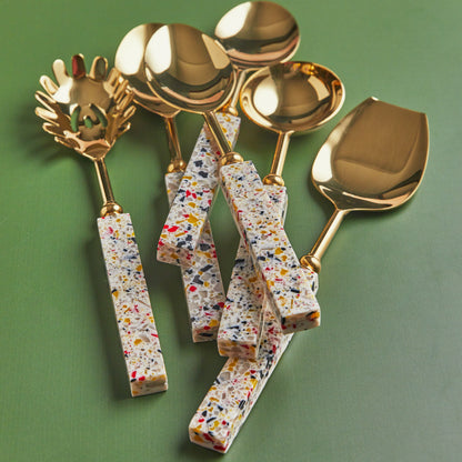 Blossom Feast | 6-Piece Spring-Themed Serving Set