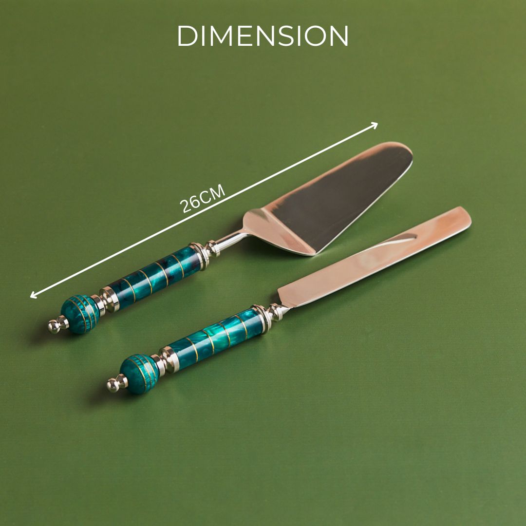 Forest Grace | 2-Piece Cake Knife & Server Set