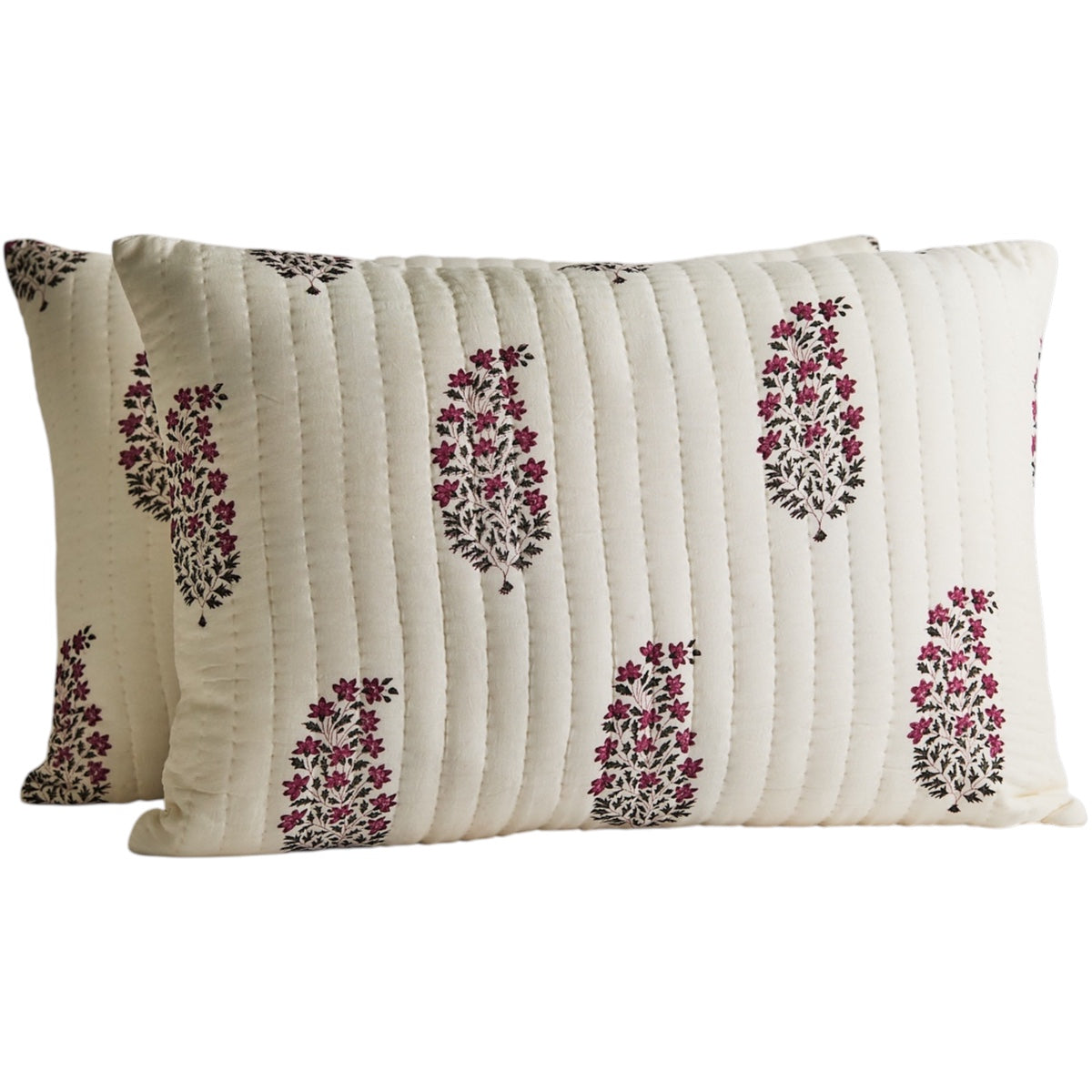 Blush Botanica Modal Silk Cushion Set – Set of 2